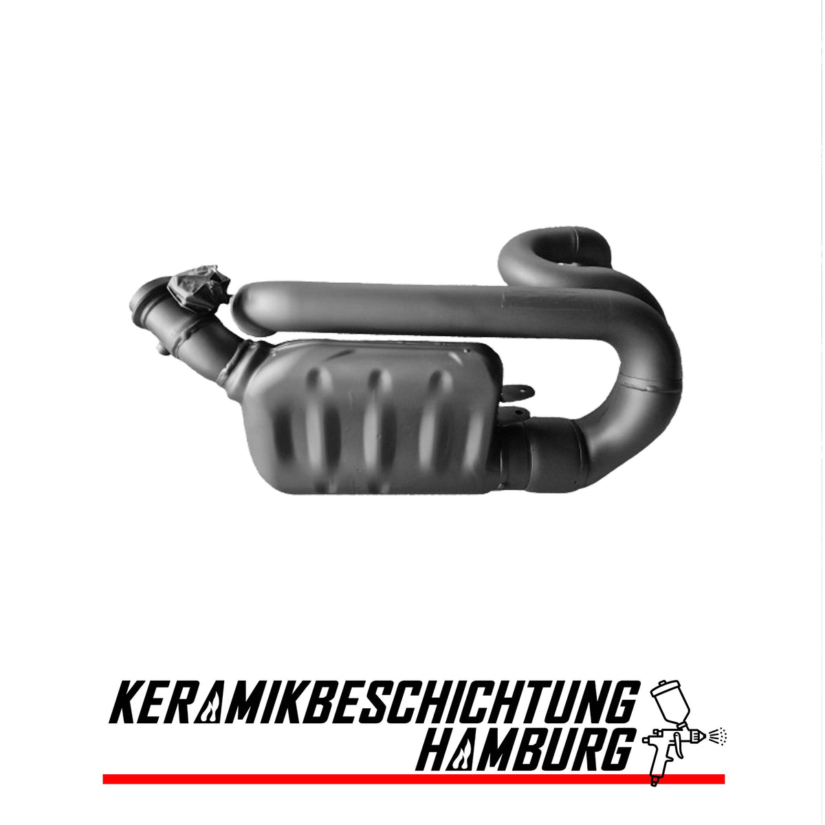 Keramikbeschichtung Cerakote Schalldämpfer KTM 1290 Superduke