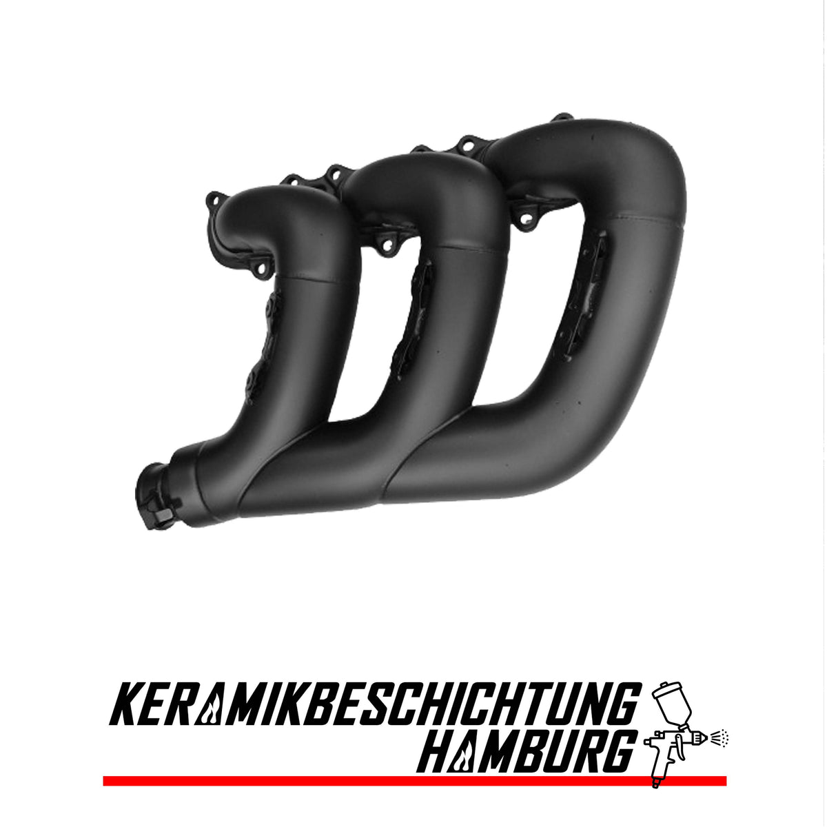 Keramikbeschichtung Cerakote Krümmer Triumph Rocket